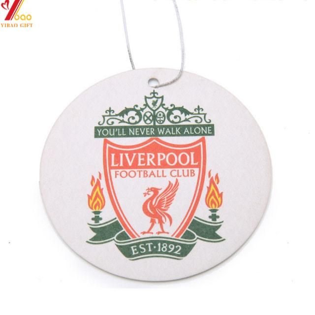 All Kinds of Scent Long-Lasting Fragrance Custom Paper Car Air Freshener Auto Pendant Air Freshener for Promotional Gifts (YB-AF-1)