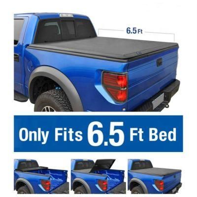 Soft Tri-Fold Tonneau Cover for F150 6.5&prime; for 04-19 6.5&prime; Truck Bed