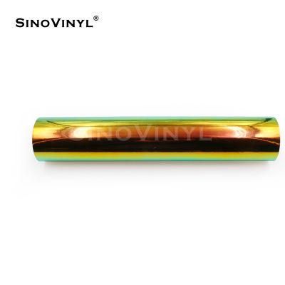 SINOVINYL Mysterious Chrome Rainbow Colorful Auto Sticker Car Body Film Wrap High Polymer PVC Vinyl