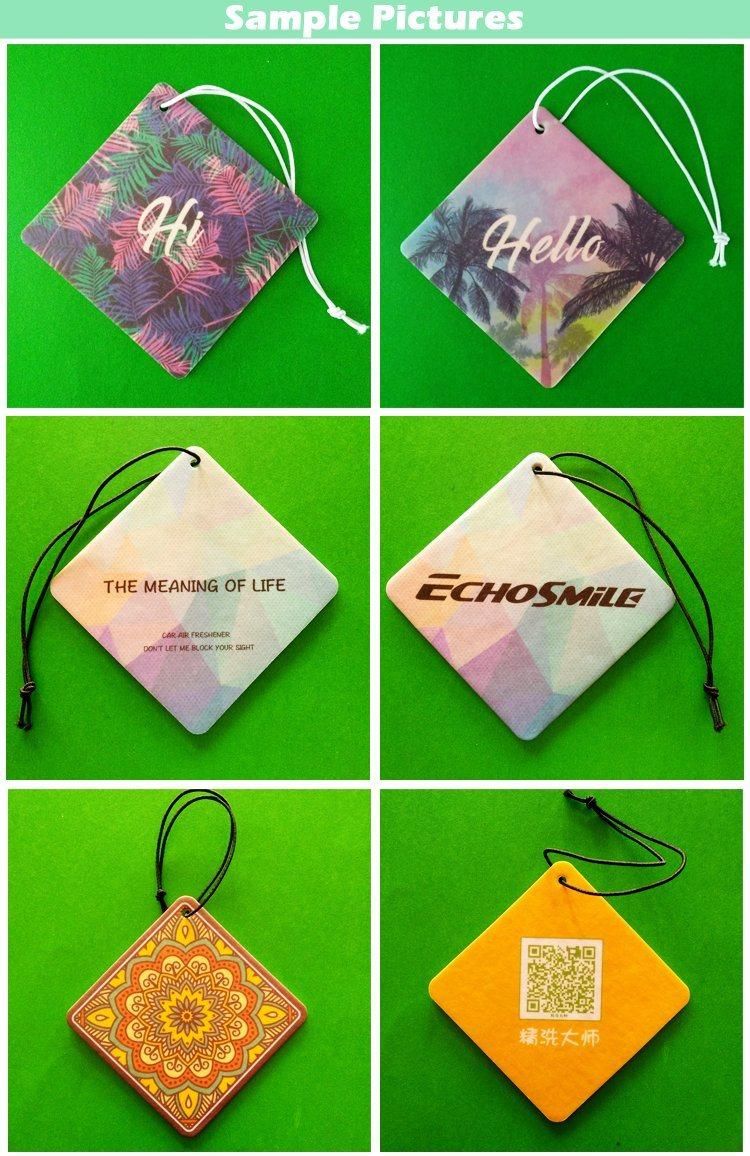 Air Car Custom Freshener Hanging Air Freshener for Car Perfume Air Freshener