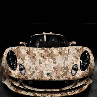 Tsautop 1.52*30m Digital Camouflage Supplier of Car Body Decoration PVC Film Car Vinyl Wrap