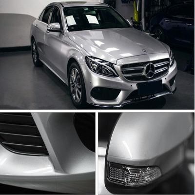 1.52*18m Wholesale Car Decal High Glossy Pearl Chrome Sliver Candy Vinyl Car Wrap