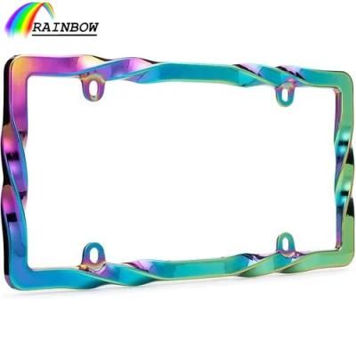 2022 Good Quality Auto Parts Plastic/Custom/Stainless Steel/Aluminum ABS/Classic Carbon Fiber License Plate Frame/Holder/Mold/Cover