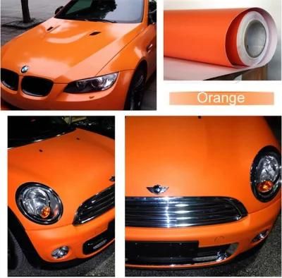 Matte Chrome Car Wrap Vinyl Best Quality Stretchable Material Easy Wrapping Installation Vehicle Metallic Car Vinyl Stickers Car Body Wrapping