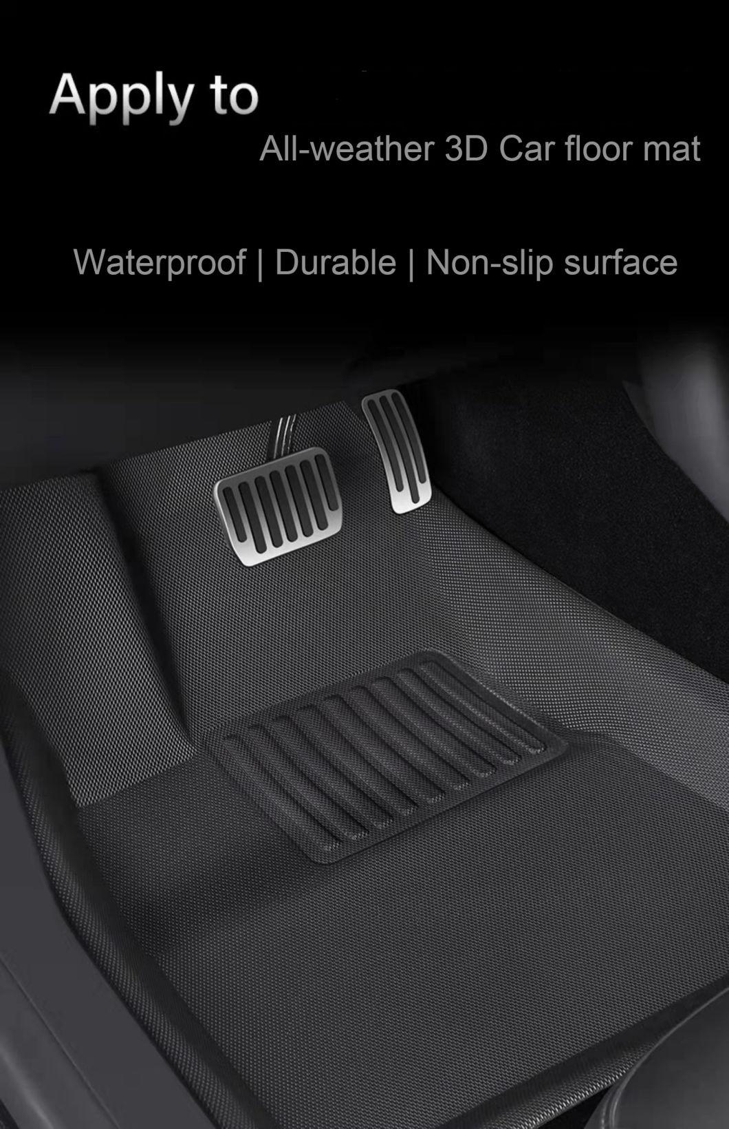 Factory Wholesale Customized TPE Material 3D Car Mat Floor Mats Corolla