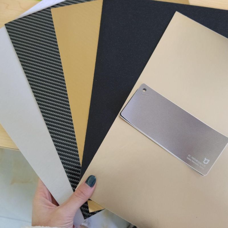 China Manufacturer Film 2D Colors Carbon Fiber Sheet Glossy Foil Color Change Vinyl Gold Silver Car Wrap Vinyl