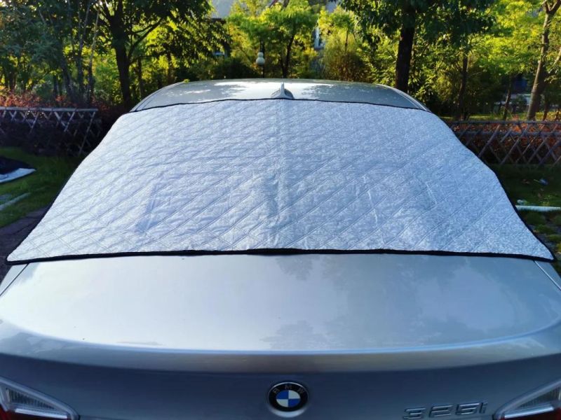 Waterproof Car Cover Breathable Half Top Windscreen Anti UV Snow Dust Sun Shade Protection Snow Protector