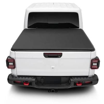 Hot! Soft Folding Truck Bed Tonneau Cover Fits for Dodge RAM2500 5.7FT Bed