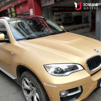 Car Sticker Car Wrapped Free Air Car Wrapping Foil Carbon Fiber Series 3D Carbon Vinyl Sticker Car Wrapping Film