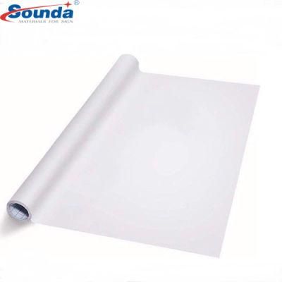 Sounda High Quality 140g White Printable Glossy Self Adhesive Vinyl