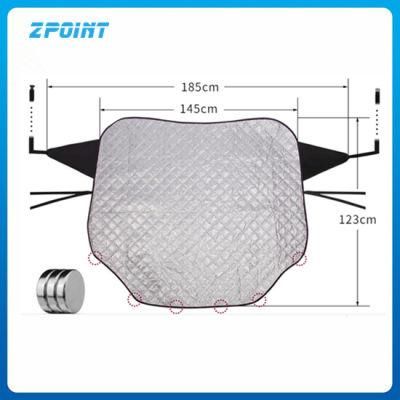 2 in 1 Car Sunshade with 6PCS Magnets with Locking Car Accessories