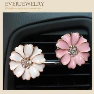 Car Air Outlet Perfume with Rhinestone Decoration