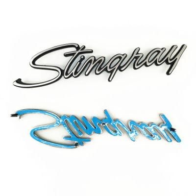 Corvette Letters for Chevrolet Silverado Chevy Camaro Emblem Fender Badge Decal Sticker Logo Car Accessories Car Parts Decoration Metal Emblem