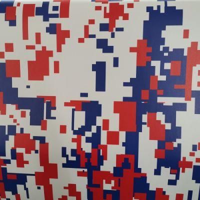 Tsautop 1.52*30m Customized Camouflage Car Body Wrap Vinyl Sticker