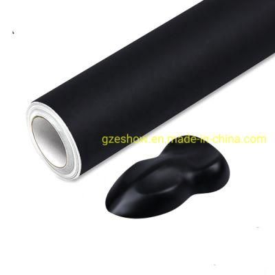 Matte Ceramic Black Car Wrap Vinyl Sticke