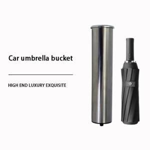 Camper and Boat RV Bring to Water Pipe Stainless Steel Umbrella Bucket Car Umbrella Storage Bucket