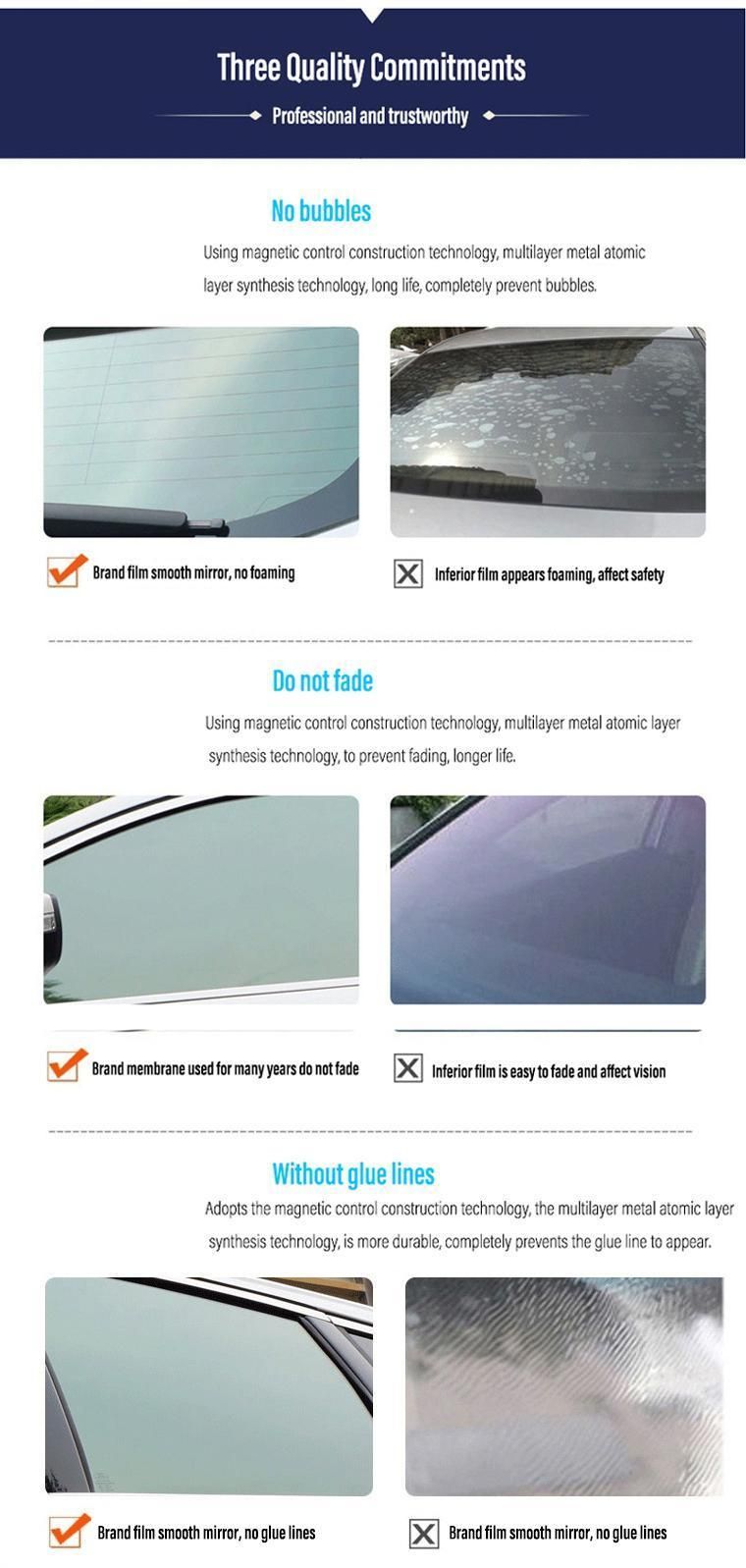 Free Sample Thermal Insulation UV Glass Film for Window