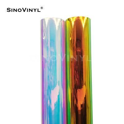SINOVINYL Wholesale Chrome Rainbow Car Body Vinyl Film