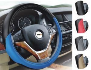 PU Shining Design 14 Inch Steering Wheel Cover