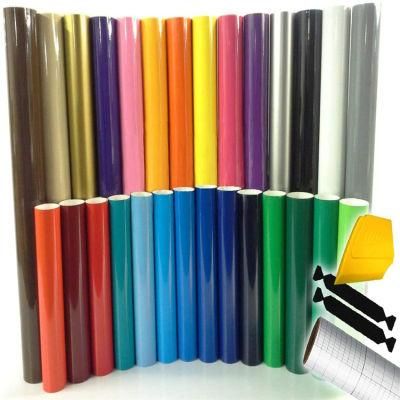 Color Adhesive Vinyl Films Rolls for Cutter Plotter Machine
