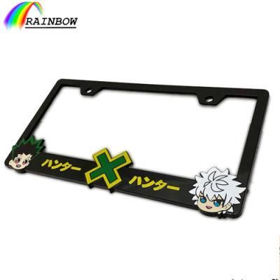 Custom Universal Car Plastic/Custom/Stainless Steel/Aluminum ABS/Classic Carbon Fiber License Plate Frame/Holder/Mold/Cover