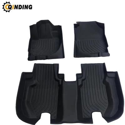 Custom High Quality 3D Eco-Friendly XPE Material+Sponge+PU Leather Car Floor Mats