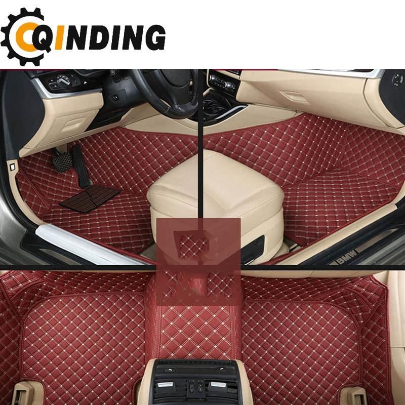 Rubber Universal Car Carpet Mats with 2 Front and 2 Rear