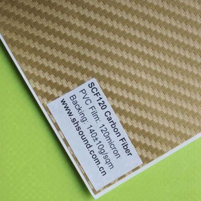 High Quality Colorful 3D Carbon Fiber Sticker (SCF120)