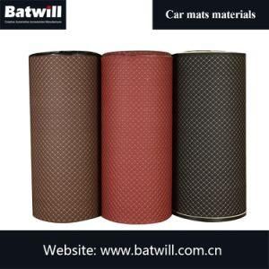 PVC Diamond Sewing Leather Cloth for Car Floor Mats Trunk Mats