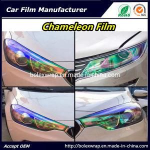 Fashion Chameleon Headlight Film, Car Light Sticker, Chameleon Car Light Tinting Film