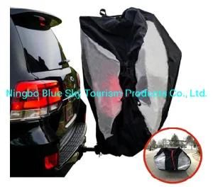 Bike Cover for Car, Truck, RV, SUV Transport on Rack - Protection While You Roadtrip or Perfect for Home Storage, Reflectors 3 Sizes (1 Bike, 2 Bikes