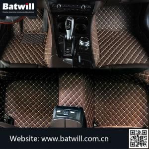 Tailored Sewing PU Leather Car Floor Mats for Prado/Land Cruiser