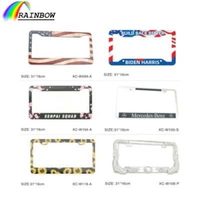 Newest Auto Accessories Plastic/Custom/Stainless Steel/Aluminum ABS/Classic Carbon Fiber License Plate Frame/Holder/Mold/Cover