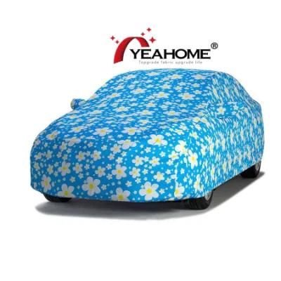 Printed Design Full Car Cover Outdoor Protection Auto Covers Customized Covers