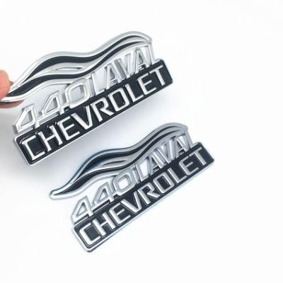 Laval 440 for Chevrolet Silverado Chevy Camaro Emblem Fender Badge Decal Sticker Logo Car Accessories Car Parts Decoration ABS Plastic Emblem[
