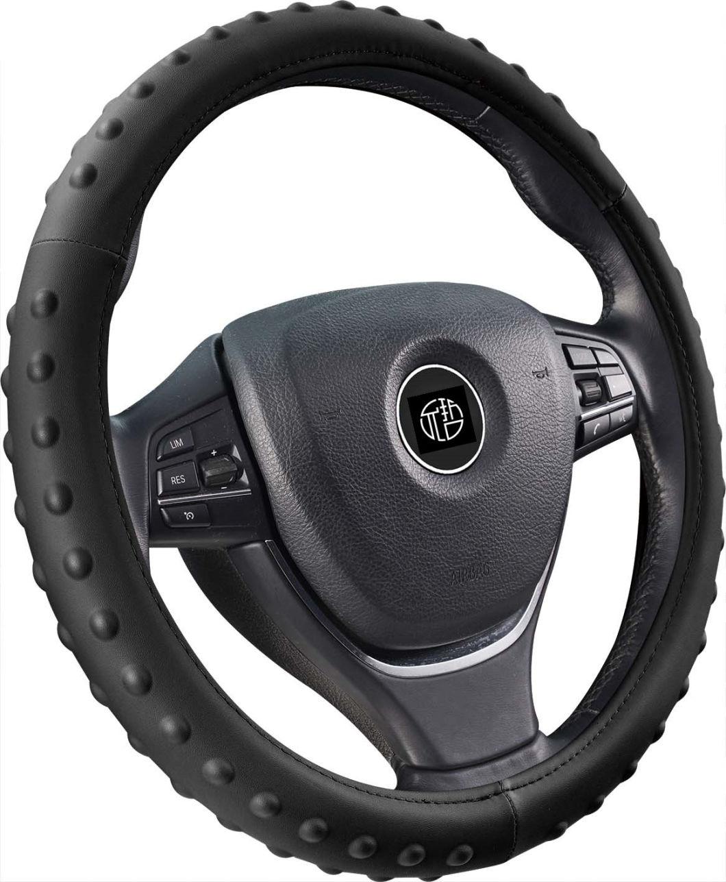 Massage Grip Colorful Anti Skid Soft Touch PVC Steering Wheel Covers