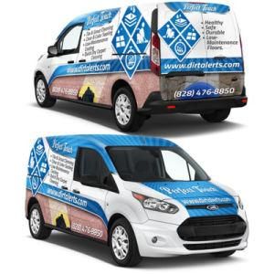 Custom Waterproof Vinyl Vehicle Sticker Full Graphics Printing Van/ Car Wrap