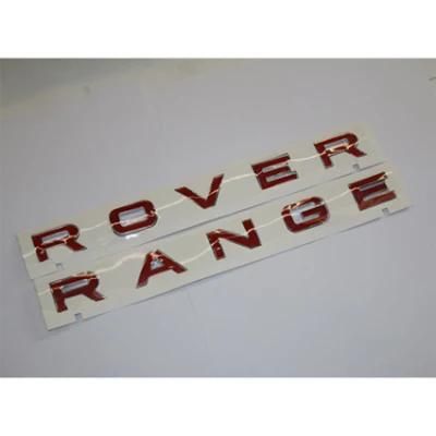 Custom Car Make Nameplate Rear Logo Sticker With DOT