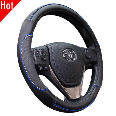 Custom Durable PU PVC Automobile Car Steering Wheel Cover 80538