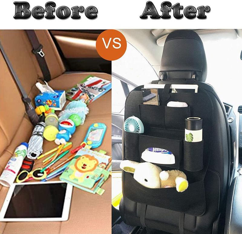 Waterproof Seat Back Protectors Car Organizer Kids Durable Kick Mats Kids Travel Accessories Organizer