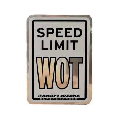 Hot Sale Aluminium Silver/ Car Sticker