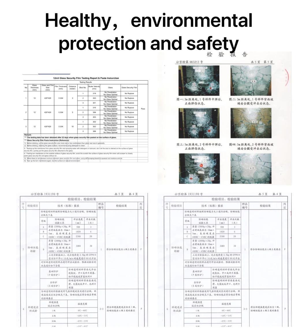 Free Sample Thermal Insulation 99% UV Solar Glass Film for Window