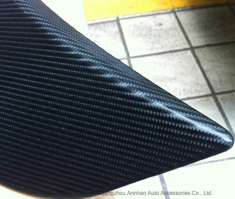 Black 4D Carbon Wrap Carbon Fibre Vinyl Roll Glossy 4D Carbon with Air Release