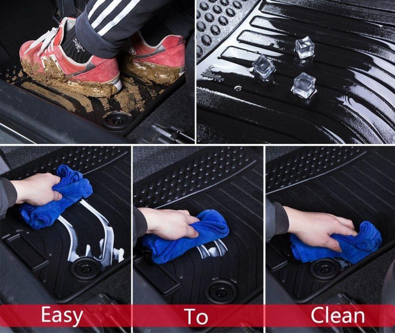 Wholesale PVC Latex Rubber TPE Car Floor Mats for KIA Sportage