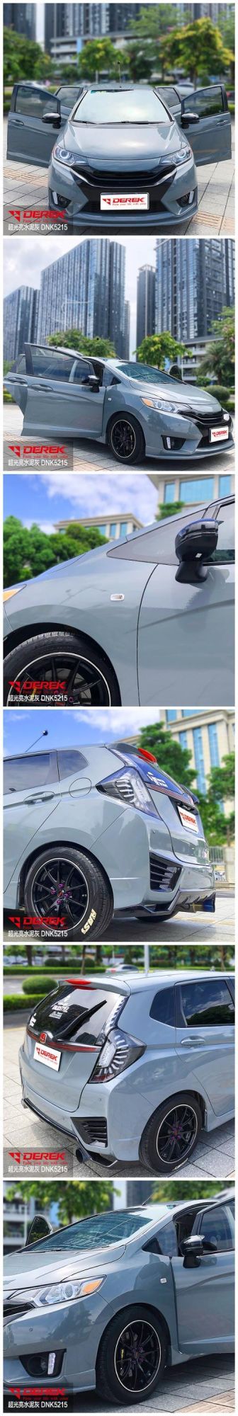 Super Glossy Car Body Wrapping Stickers Colors Changing Vinyl Film