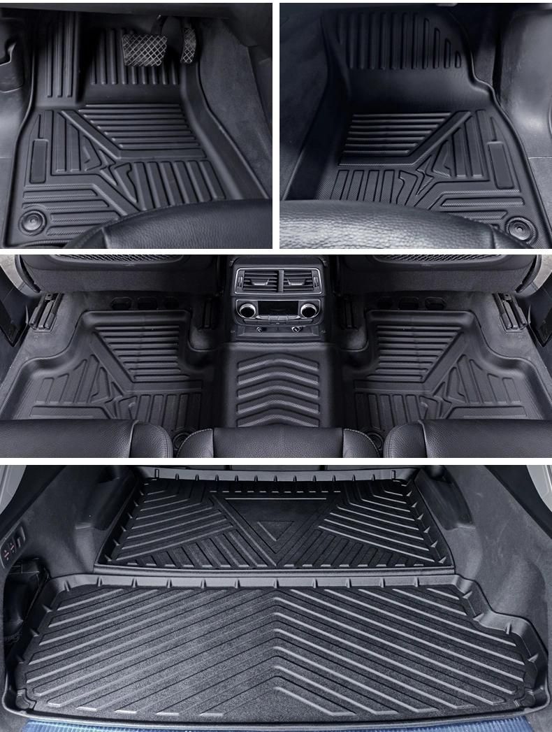 Custom-Fit Eco-Friendly Rubber TPE Car Floor Mat for Volvo Xc90