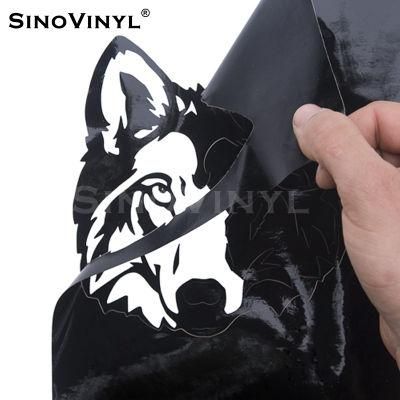 SINOVINYL Advertising Graphic Signboard Computer Cutting Color Gloss Matt PVC Sticker Self Adhesive Vinyl Film