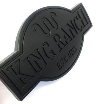 Kingranch F-150 250 350 Ford Bronco Mustang Emblem Fender Badge Decal Sticker Logo Car Accessories Car Parts Decoration ABS Plastic