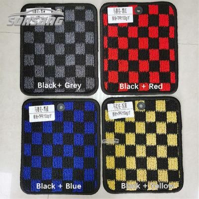 All Weather Carpet Vehicle Floor Mats 4 Piece Black Premium Quality Carpet Vehicle Floor Mats Heel Pad