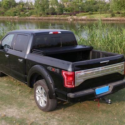 Truck Premium Tonneau Cover Hard Folding Truck Bed Cover for Ford Ranger 5&prime; 2019